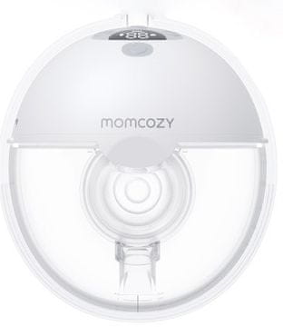 slomart Momcozy M5 dvostruka prijenosna bežična izdajalica majčinog mlijeka, siva