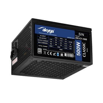 AKG Akyga AK-C1-500 napajanje 468W, ATX, crno