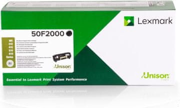 LEX Lexmark 502 toner, original, crni, 1500 stranica