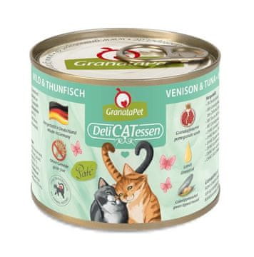 GranataPet GRANATAPET DeliCATessen Srnetina i tuna - mokra hrana za mačke - 200g