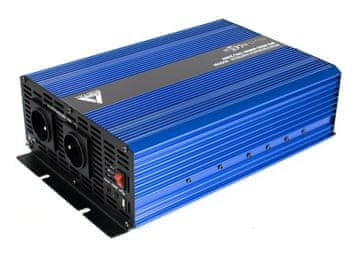 slomart AZO Digital SINUS IPS-4000S pretvarač 12V DC / 230V AC, 4000W