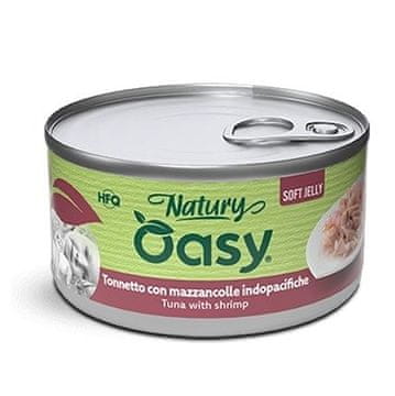 Oasy OASY Natury Soft Jelly mokra hrana za mačke Tuna s kozicama - 150g
