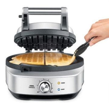 slomart Sage the No-mess Waffle SWM520 aparat za vafle, nehrđajući čelik