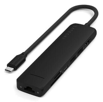 Satechi Satechi ST-P7SK sučelje hub USB Type-C 10000 Mbit/s, crna