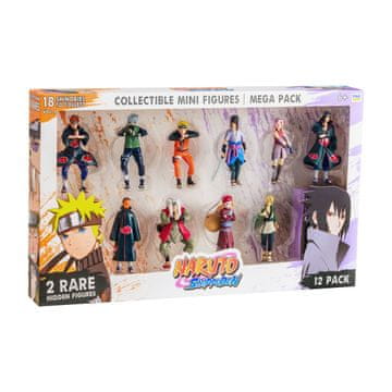 slomart Naruto Shippuden Deluxe Edition Figurice - 12 Pack Ver. A, PKW