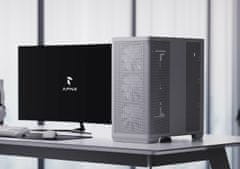 Aer AeroCool APNX C1-R-WT-V1 PC kućište Midi Tower bijelo