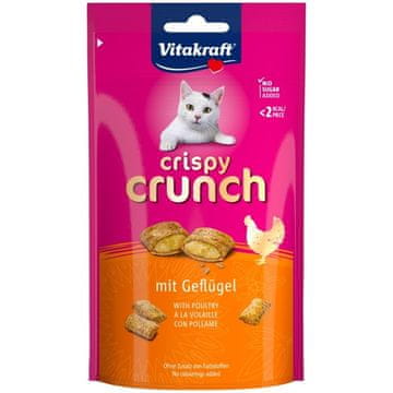 Věka VITAKRAFT Crispy Crunch Perad - poslastica za mačke - 60g