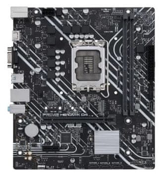 slomart ASUS PRIME H610M-K D4 matična ploča, Intel H610, LGA 1700, Micro ATX