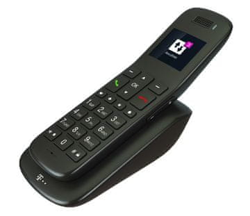 slomart Telekom Sinus 12 bežični DECT/GAP telefon, crni