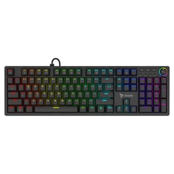 SAVIO SAVIO STYX Mehanička tipkovnica Outemu Red, Hot Swap, RGB