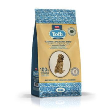 Folk FOLK Kašubijska riblja specijalnost 12kg, za srednje i velike pasmine