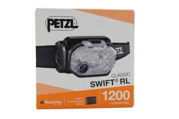 slomart Petzl E095BD00 SWIFT? RL CLASSIC naglavna svjetiljka, crna