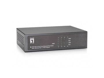 Level One LevelOne FES-0820 mrežni prekidač, 8-portni Fast Ethernet PoE