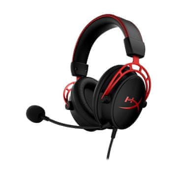 HP HyperX Cloud Alpha Gaming slušalice, crno-crvene