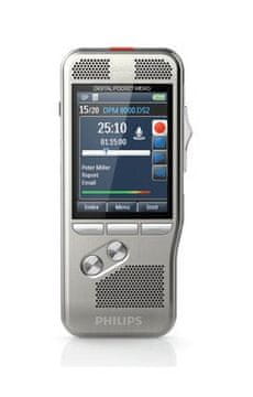 Philips Philips DPM 8300 diktafon, unutarnja memorija, 705 Kbit/s, srebrni