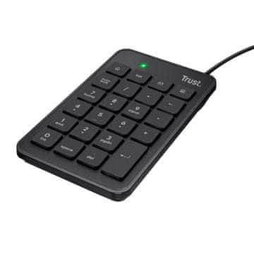 Trust Trust 22221 Numerička Tipkovnica, USB, Crna
