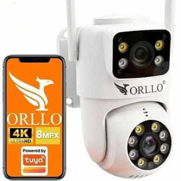 IP Orllo TZ19 DUAL IP kamera 4MP+4MP Wi-Fi 4K AI