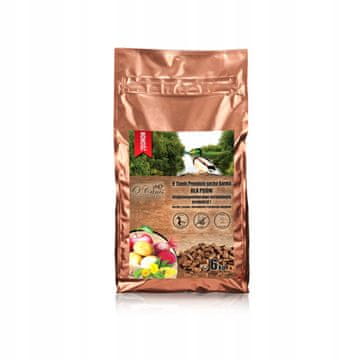 O'CANIS Premium Patka s proso, krumpirom i ciklom - Suha hrana za pse - 6 kg