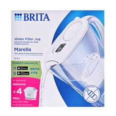 Brita Brita Marella + 4 Maxtra Pro PP filter vrč (Bijeli, 2.4 L)