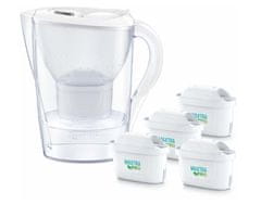Brita Brita Marella + 4 Maxtra Pro PP filter vrč (Bijeli, 2.4 L)