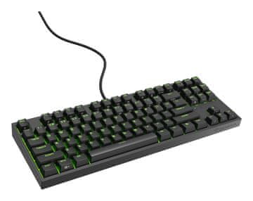 Genesis GENESIS Thor 404 TKL Gaming tipkovnica USB QWERTY US International crna