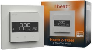 Heatit Heatit Z-TRM6 termostat bijeli Z-Wave 3600W 16A 868,4 MHz