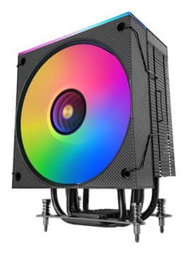 Tac Mars Gaming MCPU-LCD CPU hladnjak zraka 12 cm crni s LCD zaslonom