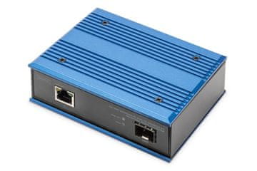 Digitus Digitus DN-652104-1 Industrijski Gigabit PoE Media Konverter (-40°C do 80°C)