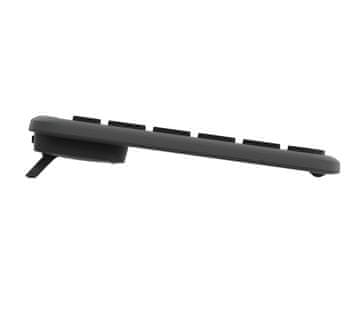 slomart Logitech 920-012483 Office RF + Bluetooth tipkovnica i miš, AZERTY Njemačka, grafitni