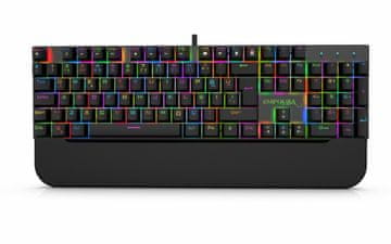slomart Inca IKG-443 Gaming tipkovnica USB RGB osvjetljenje, crna
