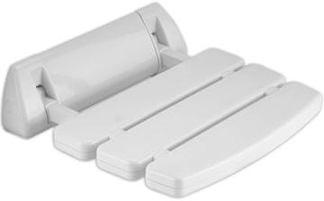 slomart DTA Sklopivi zidni sjedalica, aluminij/plastika