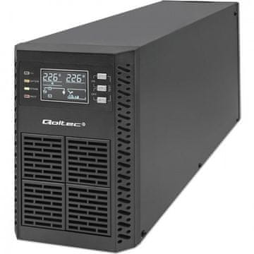 slomart Qoltec 52281 UPS uređaj, Double-conversion (Online) 2 kVA 2000 W