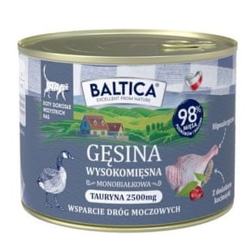 slomart BALTICA Smaki regionów Goose mokra hrana za mačke (185g)