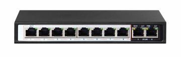 Extē Extralink PoE Switch CERES (EXT), 8x 100Mb/s PoE/PoE+, 2x RJ45 Uplink, 96W (EX.3906)