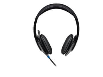 slomart Logitech H540 USB slušalice za računalo, crne