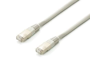 Equip Equip Cat.6A Platinum S/FTP patch kabel, siva, 1m, komplet 10 komada