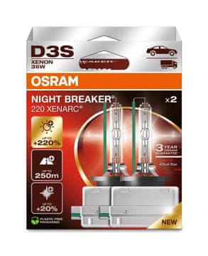 slomart OSRAM XENARC komplet 2 Xenon HID žarulje D3S 42V 35W PK32d-5