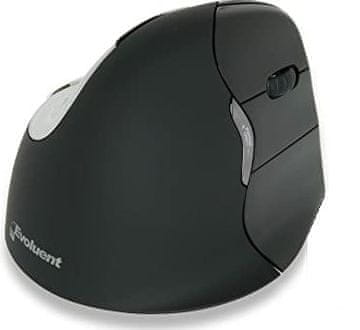 Bakker Elkhuizen BakkerElkhuizen Evoluent 4 Bluetooth Ergonomska Miš, Crna