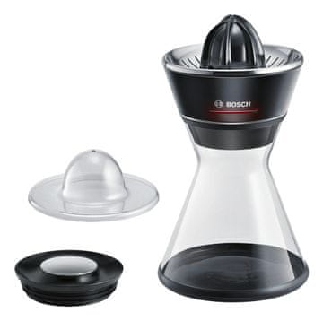 Bosch Bosch MCP72GPB Cijev za agrume 1L, plastika/nehrđajući čelik, crna/prozirna
