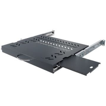 slomart STALFLEX RSR-F2-19-1U-350B-KM podesiva ladica za tipkovnicu i miša, 1U
