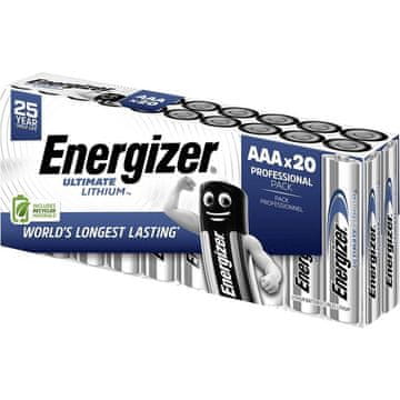 Energizer Energizer Ultimate Lithium L92 Micro AAA baterije, 20 komada