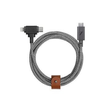 Native Native Union Belt Cable USB-C/USB-C, 1.5m, crni/bijeli