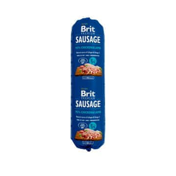Brit BRIT Premium Kobasica Piletina i janjetina - mokra hrana za pse - 800g