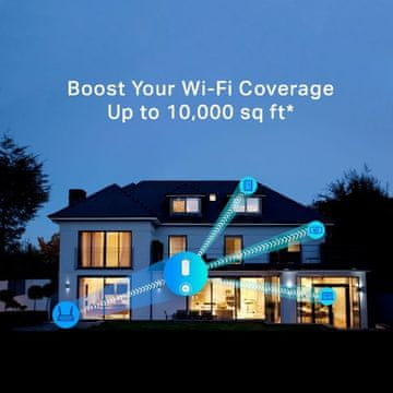 slomart TP-Link RE450 Wi-Fi pojačalo AC1750, bijeli