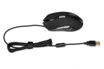IBO iBox Aurora A-1 - Uredski miš, optički, 2400 DPI, 6 tipki, crni