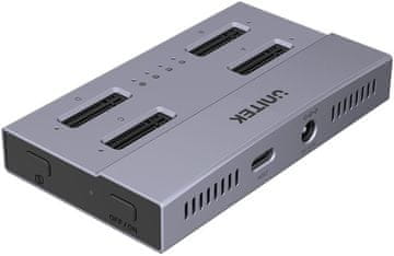 slomart Docking Station USB4 4-bays M.2 SSD