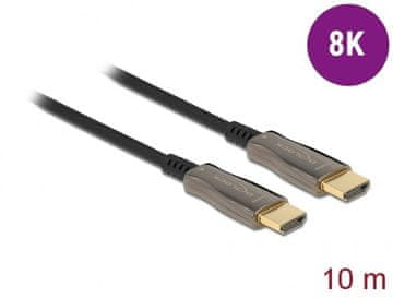 Delock DeLOCK 840342 Aktivni optički kabel HDMI 8K 60 Hz 10 m, crni