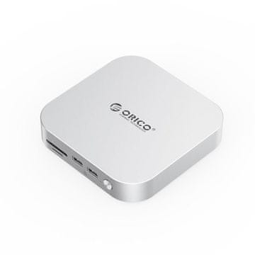slomart Dodaci za priključnu stanicu MacMini USB-C 10Gbps M.2 NVMe, srebrni