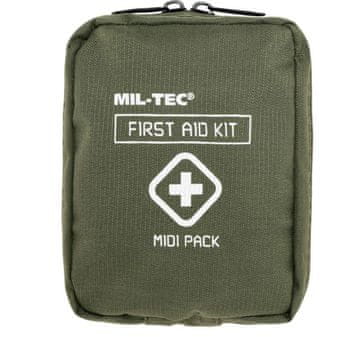 MIL-TEC® Mil-Tec First Aid Kit Midi Pack - Olivni komplet prve pomoči