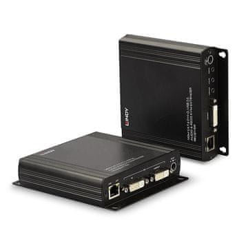 Lindy LINDY 39245 DVI-D KVM produžetak do 140m (USB 2.0, Audio, RS232)